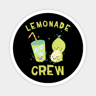 Cute kawaii Lemonade Crew fun summertime Magnet